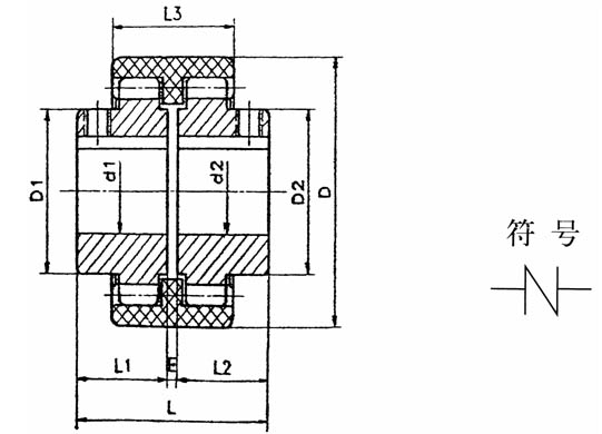 NL型尼龍內(nèi)齒型聯(lián)軸器